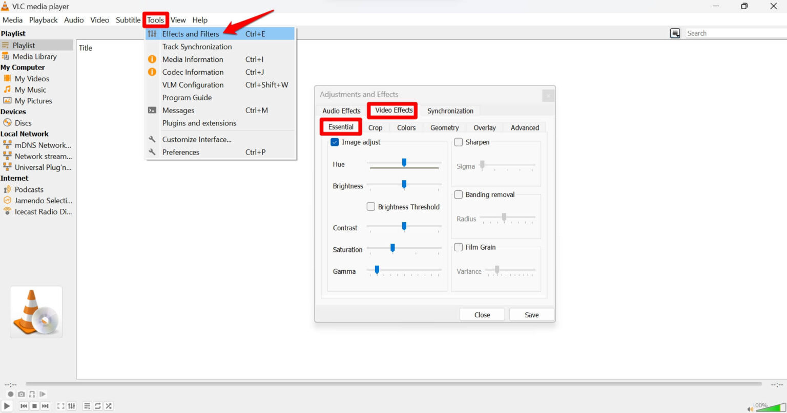 How to Fix Videos Appear too Dark on VLC Media Player?